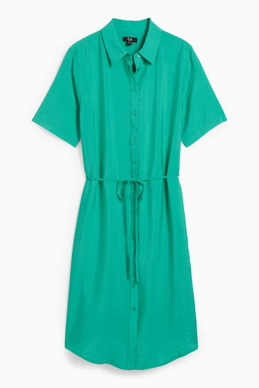 Dona - Vestit camiser - verd clar
