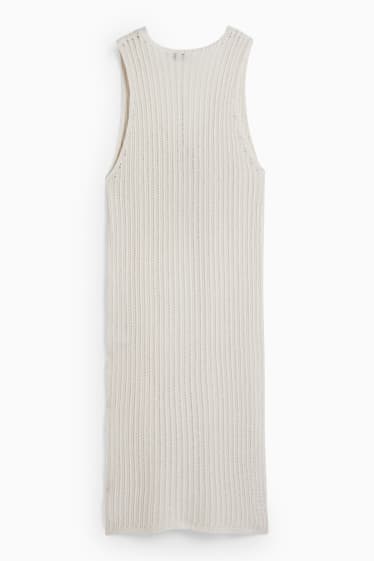 Women - Beach dress - light beige