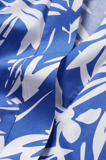 Dona - Bata d'estar per casa - blau/blanc