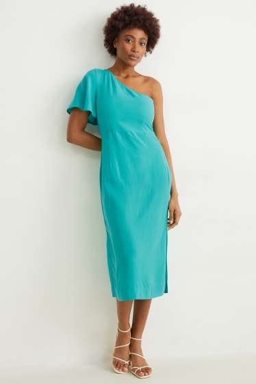 Femmes - Robe forreau - vert clair