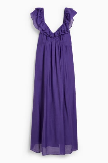 Femmes - Robe empire - violet