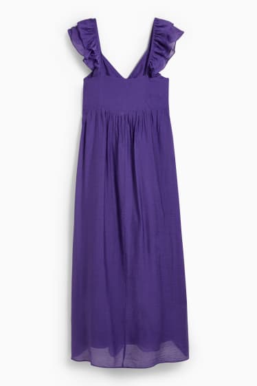 Femmes - Robe empire - violet