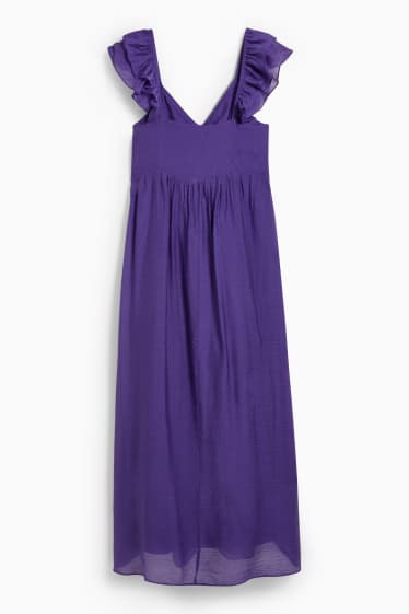 Femmes - Robe empire - violet