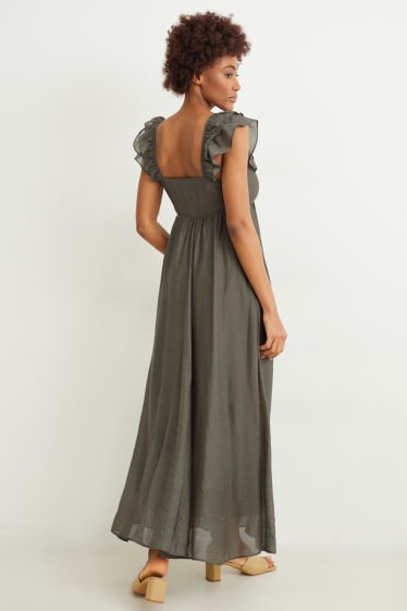 Femmes - Robe empire - vert