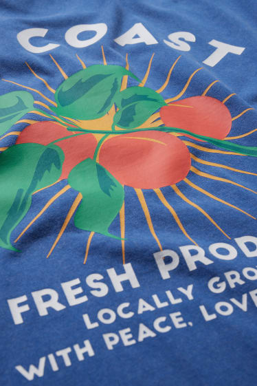 Men - T-shirt - blue