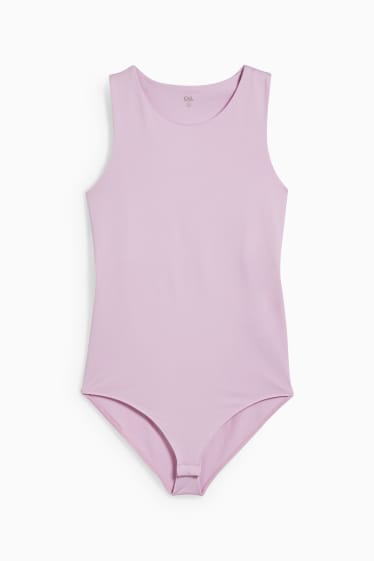 Dames - Basic-body - lichtpaars