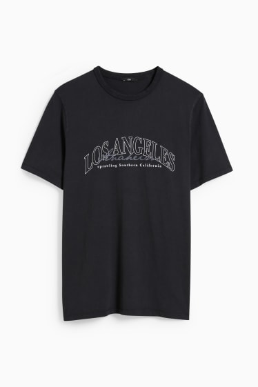 Heren - T-shirt - zwart