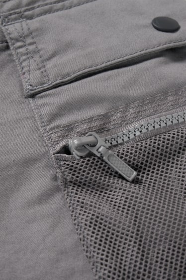 Herren - Cargoshorts - grau