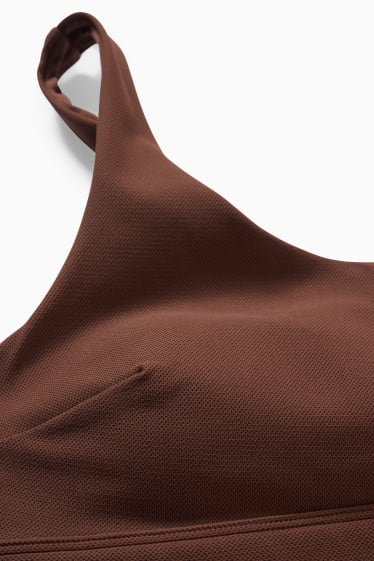 Damen - Bikini-Top - wattiert - LYCRA® XTRA LIFE™ - dunkelbraun