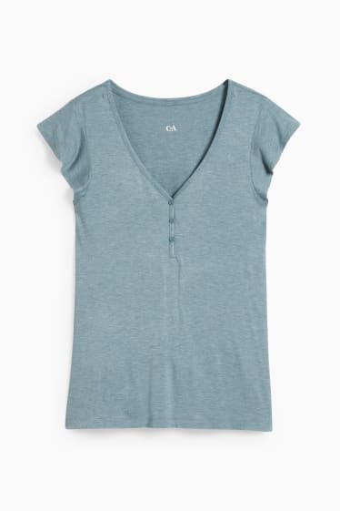 Dona - Samarreta de pijama de viscosa - verd