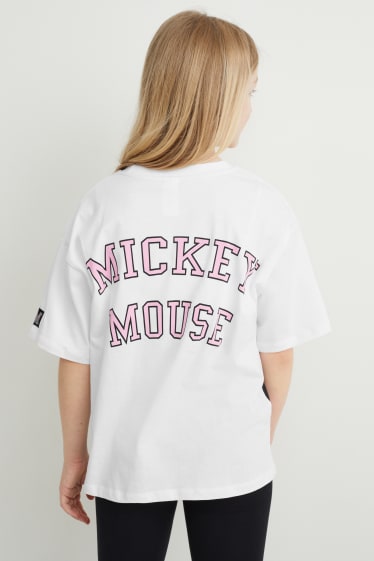 Niños - Mickey Mouse - camiseta de manga corta - blanco