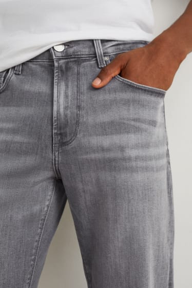 Hombre - Slim jeans - vaqueros - gris claro