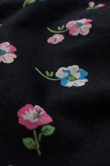 Femmes - CLOCKHOUSE - robe - à fleurs - noir