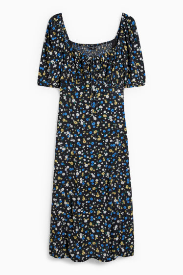 Femmes - CLOCKHOUSE - robe - à fleurs - noir