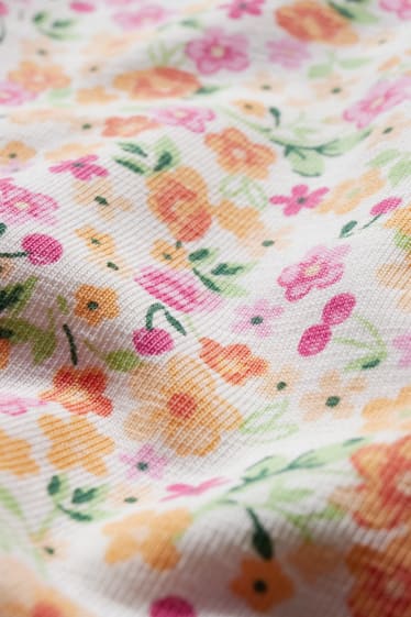 Femmes - CLOCKHOUSE - robe - à fleurs - blanc crème