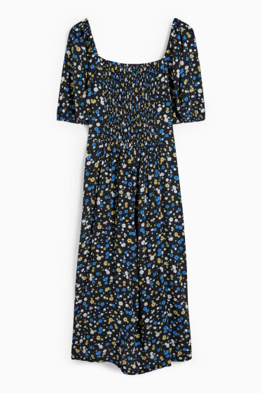 Femmes - CLOCKHOUSE - robe - à fleurs - noir
