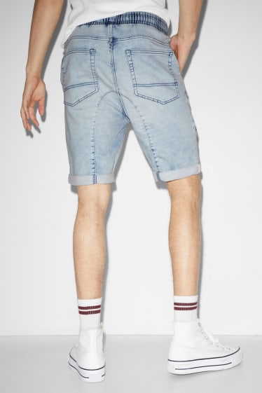 Uomo - Shorts di jeans - LYCRA® - jeans azzurro