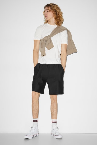 Herren - Sweatshorts - schwarz