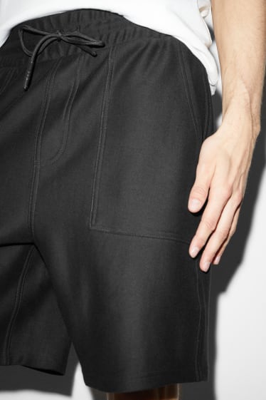 Home - Pantalons curts de xandall - negre