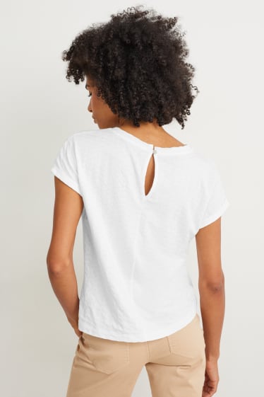 Dames - T-shirt - wit