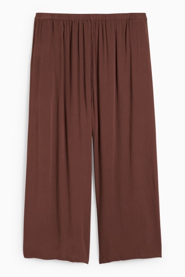 Femmes - CLOCKHOUSE - jupe-culotte - high waist - marron foncé