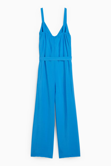 Damen - Jumpsuit - blau