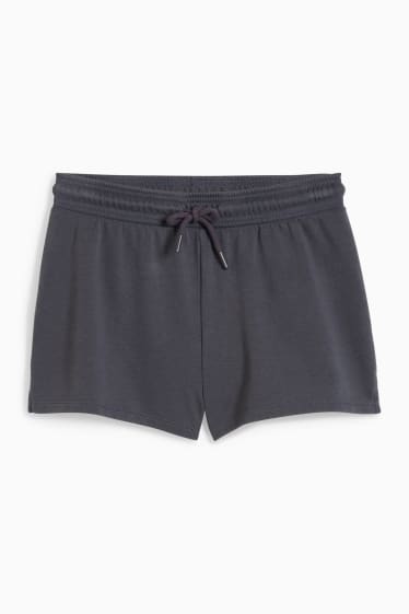 Dona - CLOCKHOUSE - pantalons curts de xandall - gris fosc