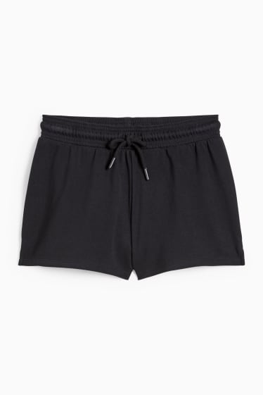 Dames - CLOCKHOUSE - sweatshorts - zwart