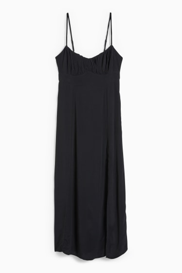 Women - CLOCKHOUSE - column dress - black
