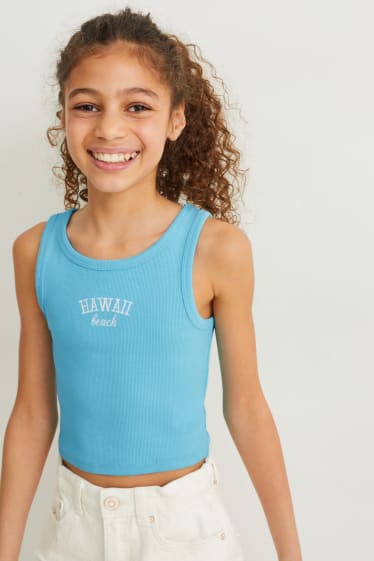 Enfants filles - Lot de 3 - hauts - blanc