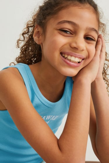 Enfants filles - Lot de 3 - hauts - blanc