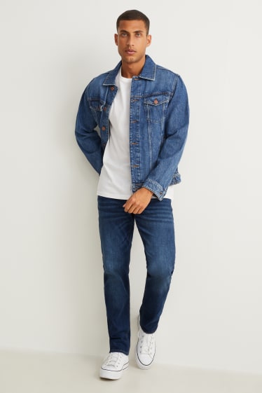 Hommes - Slim jean - Flex - COOLMAX® - LYCRA® - jean bleu foncé