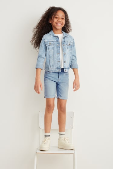 Bambini - Bermuda di jeans - jeans blu