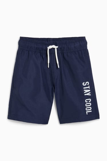 Kinderen: jongens - Shorts - donkerblauw