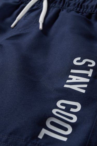 Kinderen: jongens - Shorts - donkerblauw