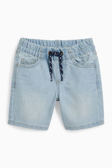 Dětské - Džínové šortky - džíny - světle modré