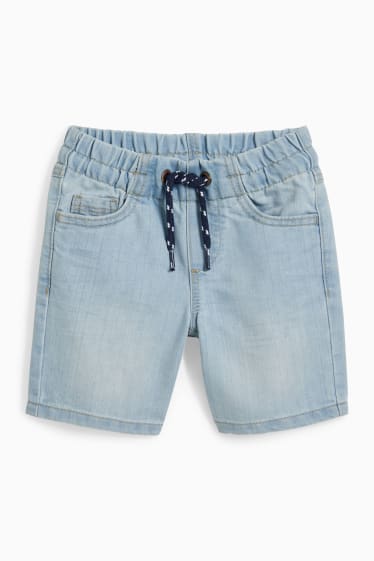 Enfants garçons - Short en jean - jean bleu clair