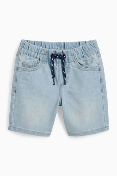 Children - Denim shorts - denim-light blue