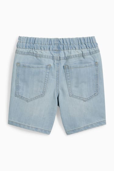 Children - Denim shorts - denim-light blue