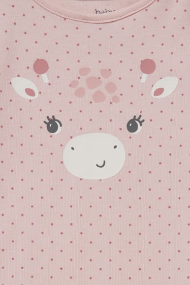 Bébés filles - Lot de 3 - pyjamas bébé - rose