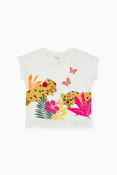 Enfants - T-shirt - blanc crème