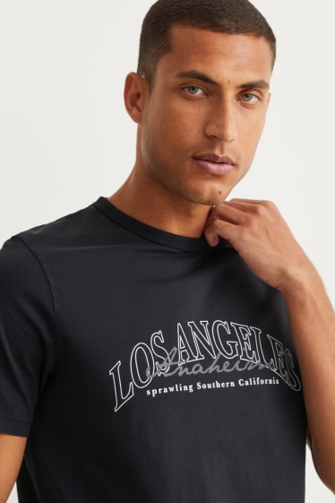 Heren - T-shirt - zwart