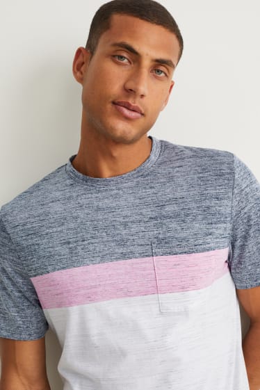 Hombre - Camiseta - fucsia