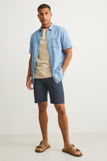 Uomo - Shorts - Flex - blu scuro