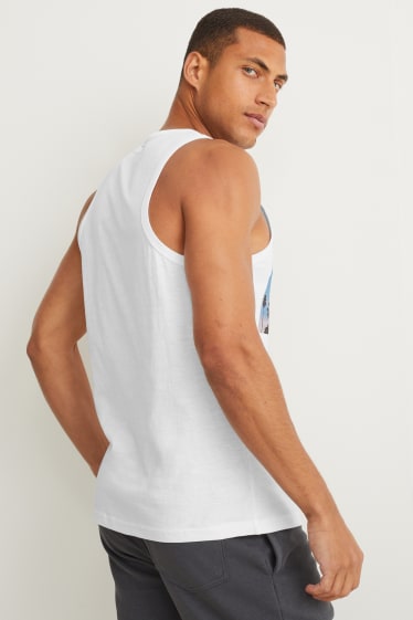 Heren - Tanktop - wit