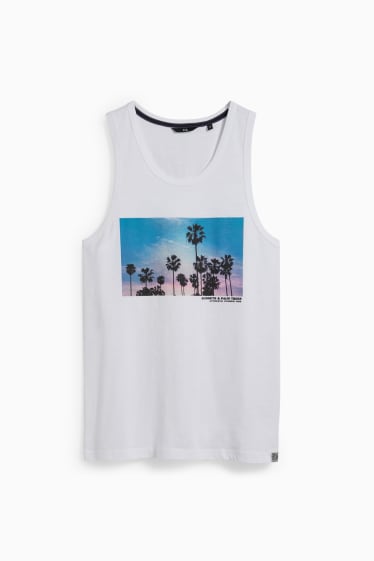 Herren - Tank Top - weiss