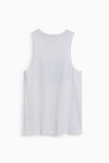 Heren - Tanktop - wit