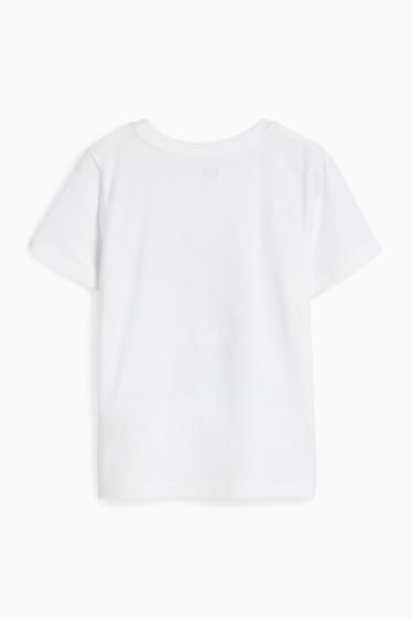 Kinderen: jongens - T-shirt - wit