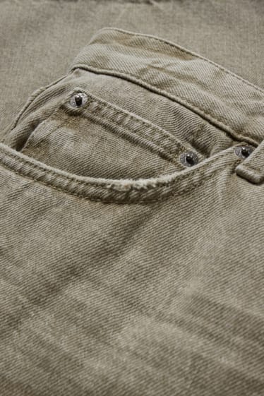 Hommes - Short en jean - jean gris clair