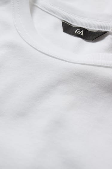 Uomo - Maglia a maniche lunghe - bianco